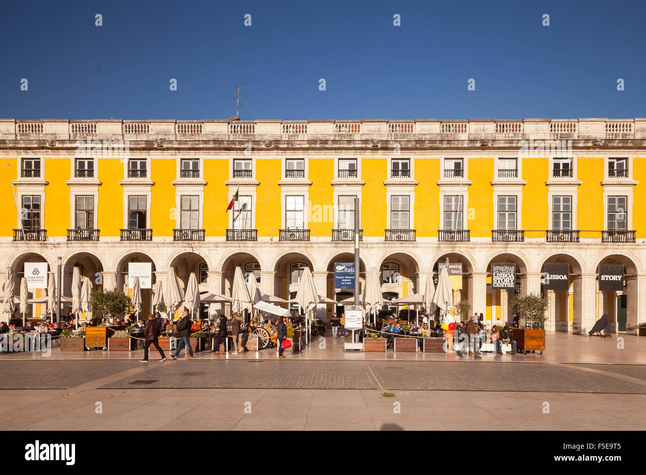 Praca do Comercio à Lisbonne, Portugal, Europe Banque D'Images