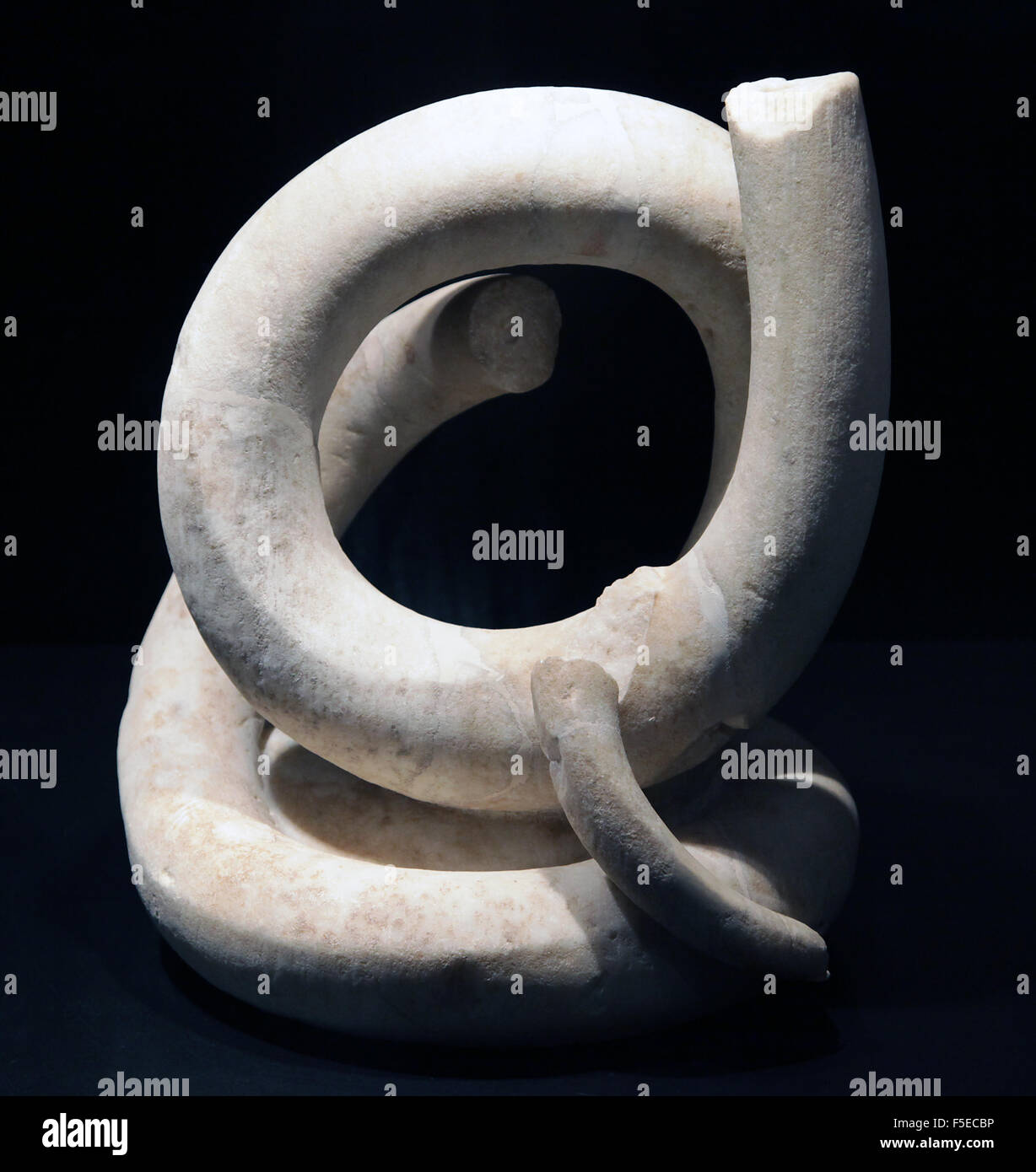 2ème siècle BC au serpent le musée archéologique à Empuries Catalogne Espagne Banque D'Images