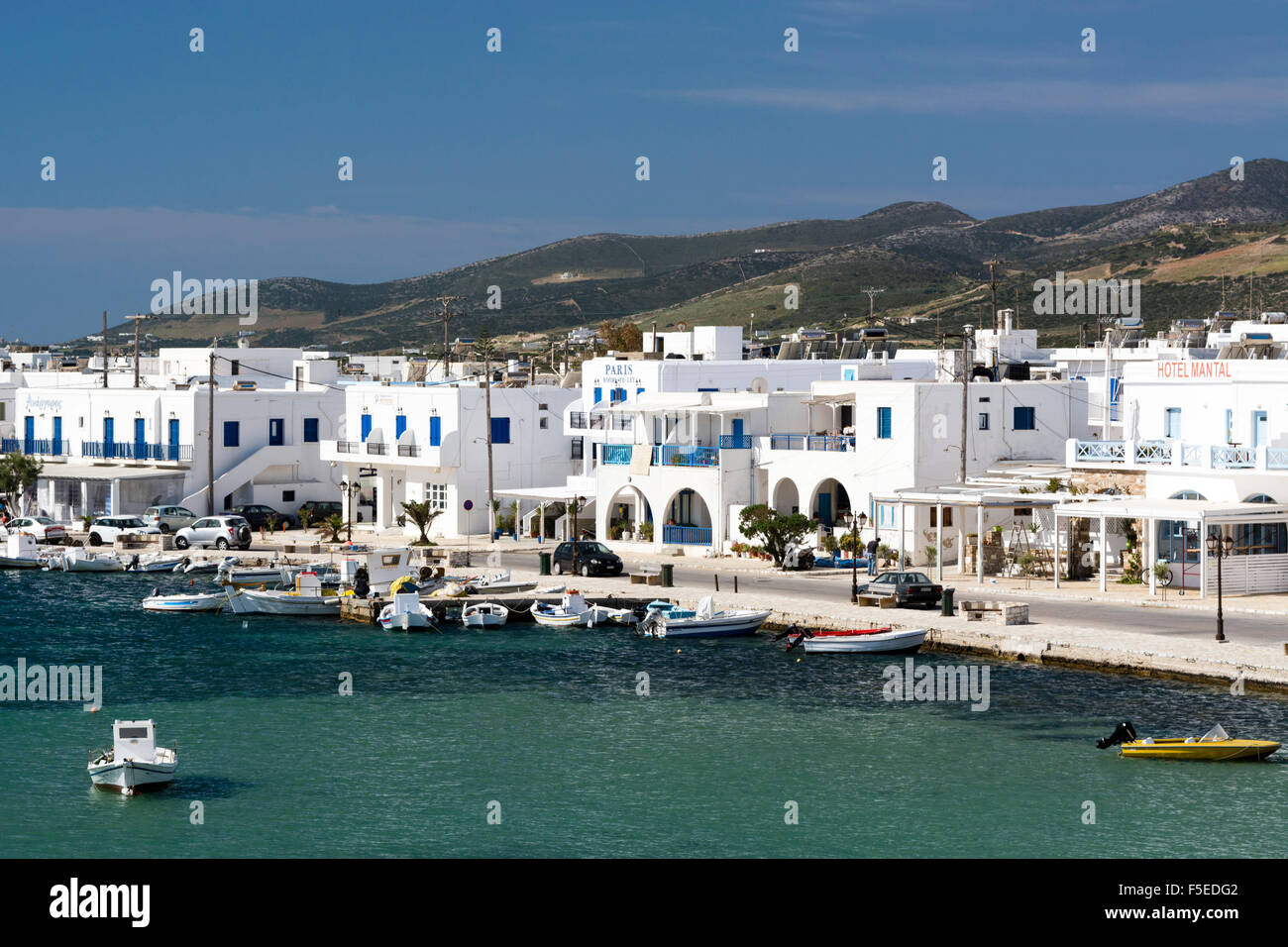 L''île d''Antiparos, le sud de la mer Egée, les Cyclades, îles grecques, Grèce, Europe Banque D'Images
