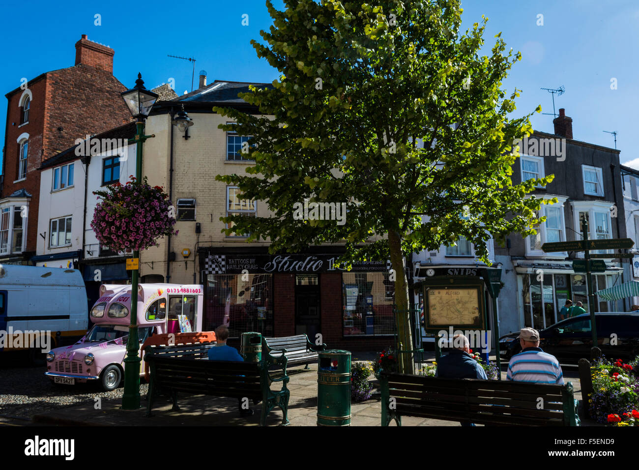 Alford town square Banque D'Images