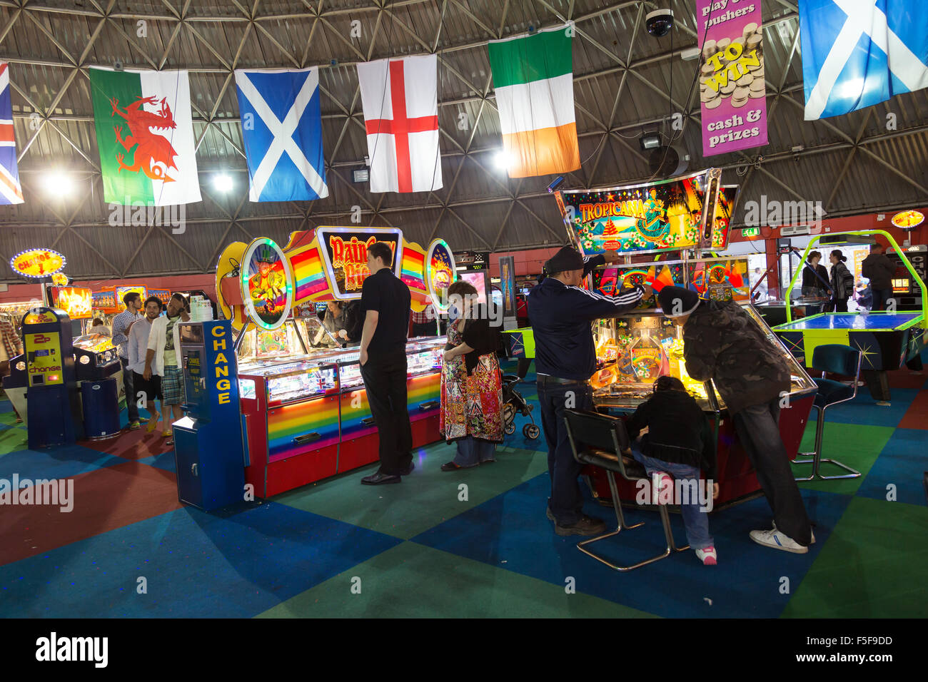 Brighton, Royaume-Uni, le dôme sur la jetée de Brighton Banque D'Images