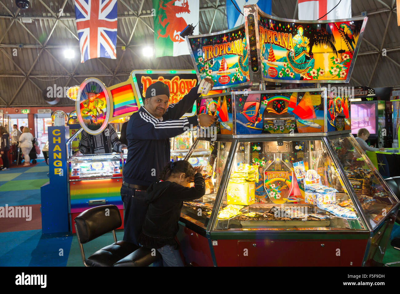 Brighton, Royaume-Uni, le dôme sur la jetée de Brighton Banque D'Images