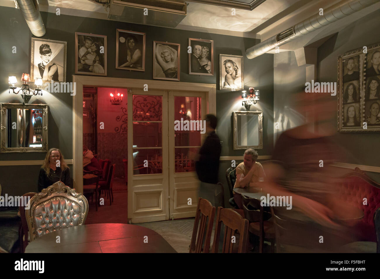Wroclaw, Pologne, Manana Café dans le centre Banque D'Images