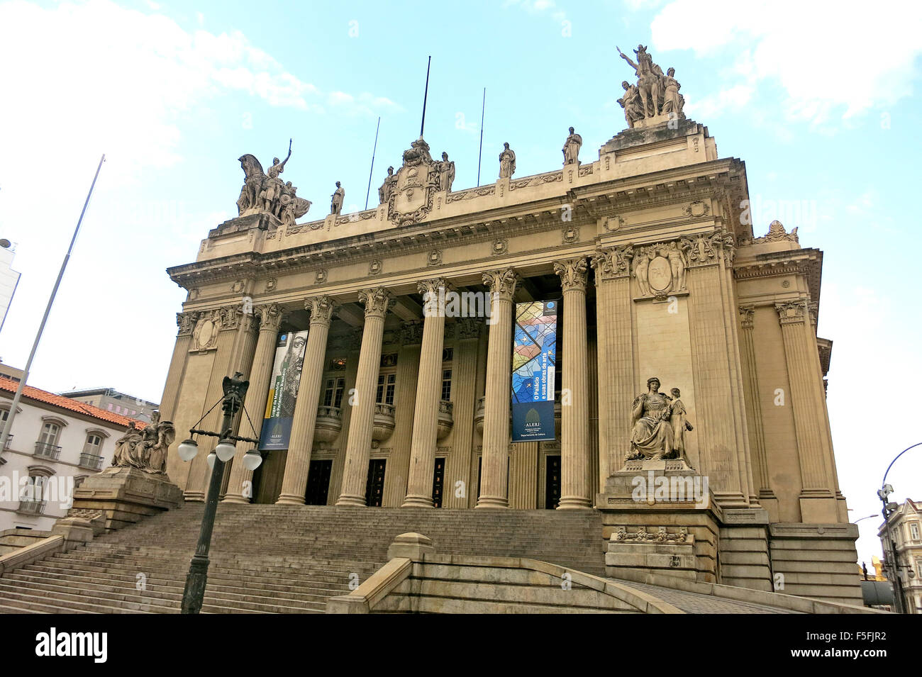 Palacio Tiradentes Rio de Janeiro Brésil Banque D'Images