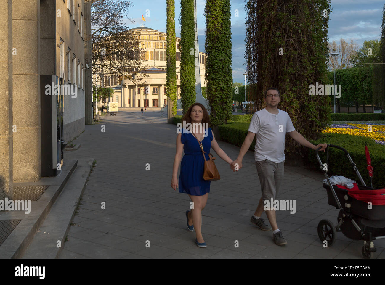 Wroclaw, Pologne, le Jahrhunderthalle Banque D'Images