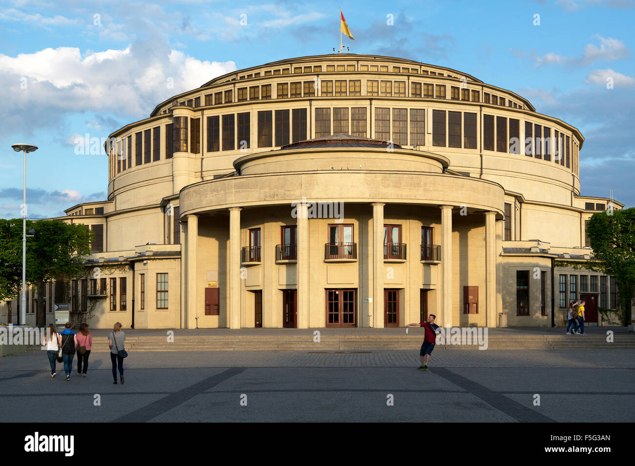 Wroclaw, Pologne, le Jahrhunderthalle Banque D'Images