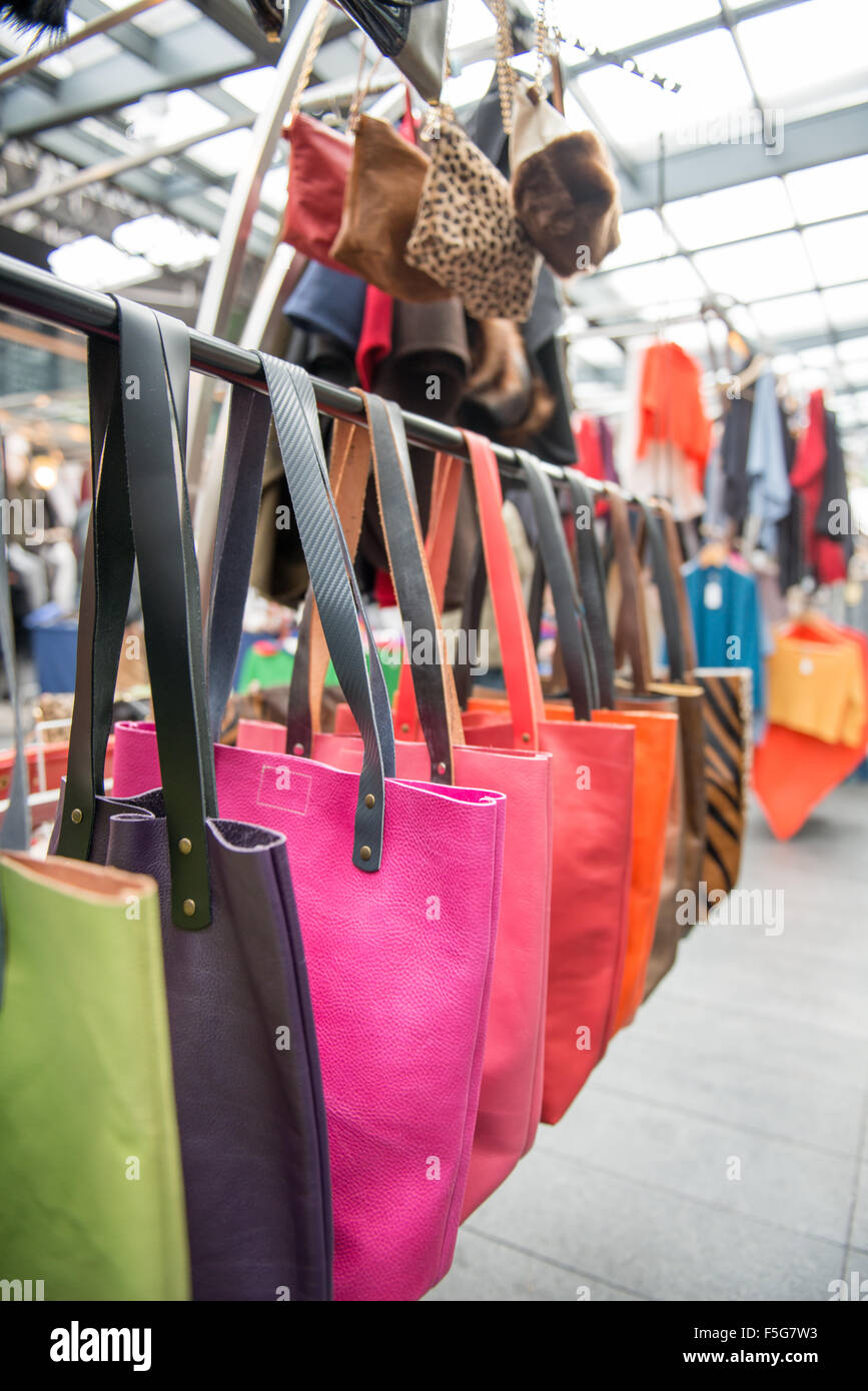 Sacs sur la grille Banque D'Images