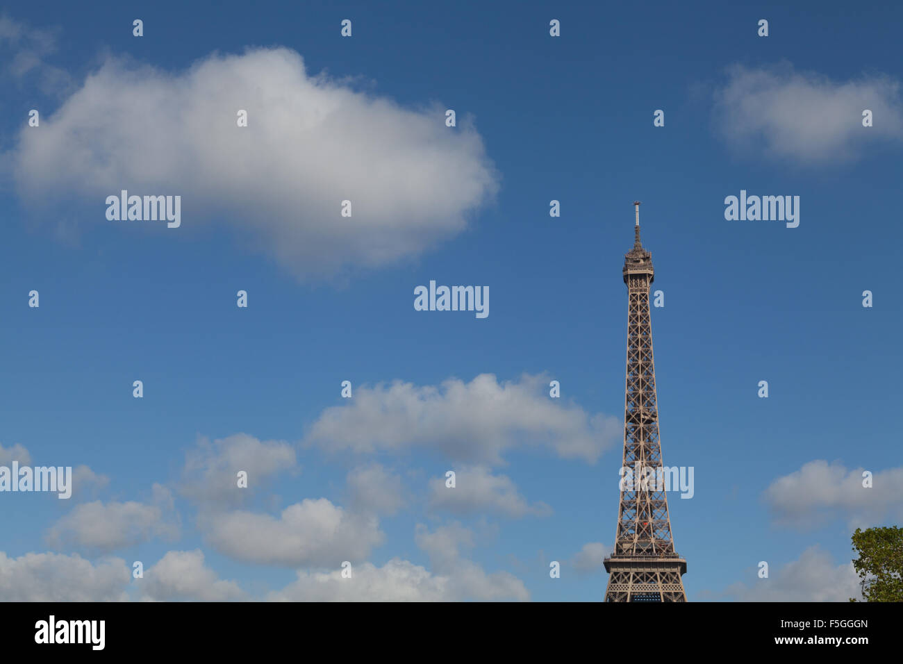 La Tour Eiffel, Paris, France. Banque D'Images