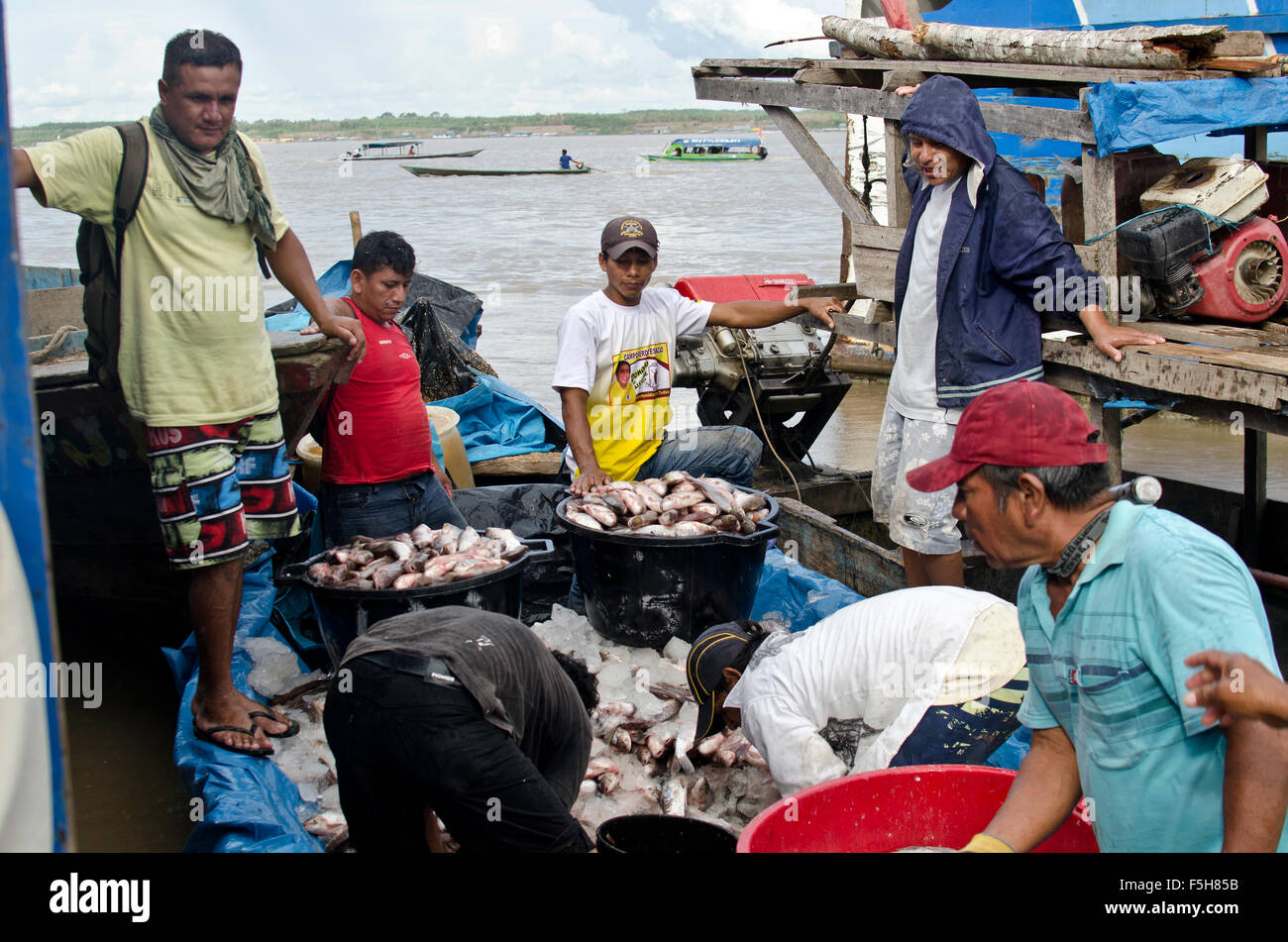 Port de Lima , Pérou Banque D'Images