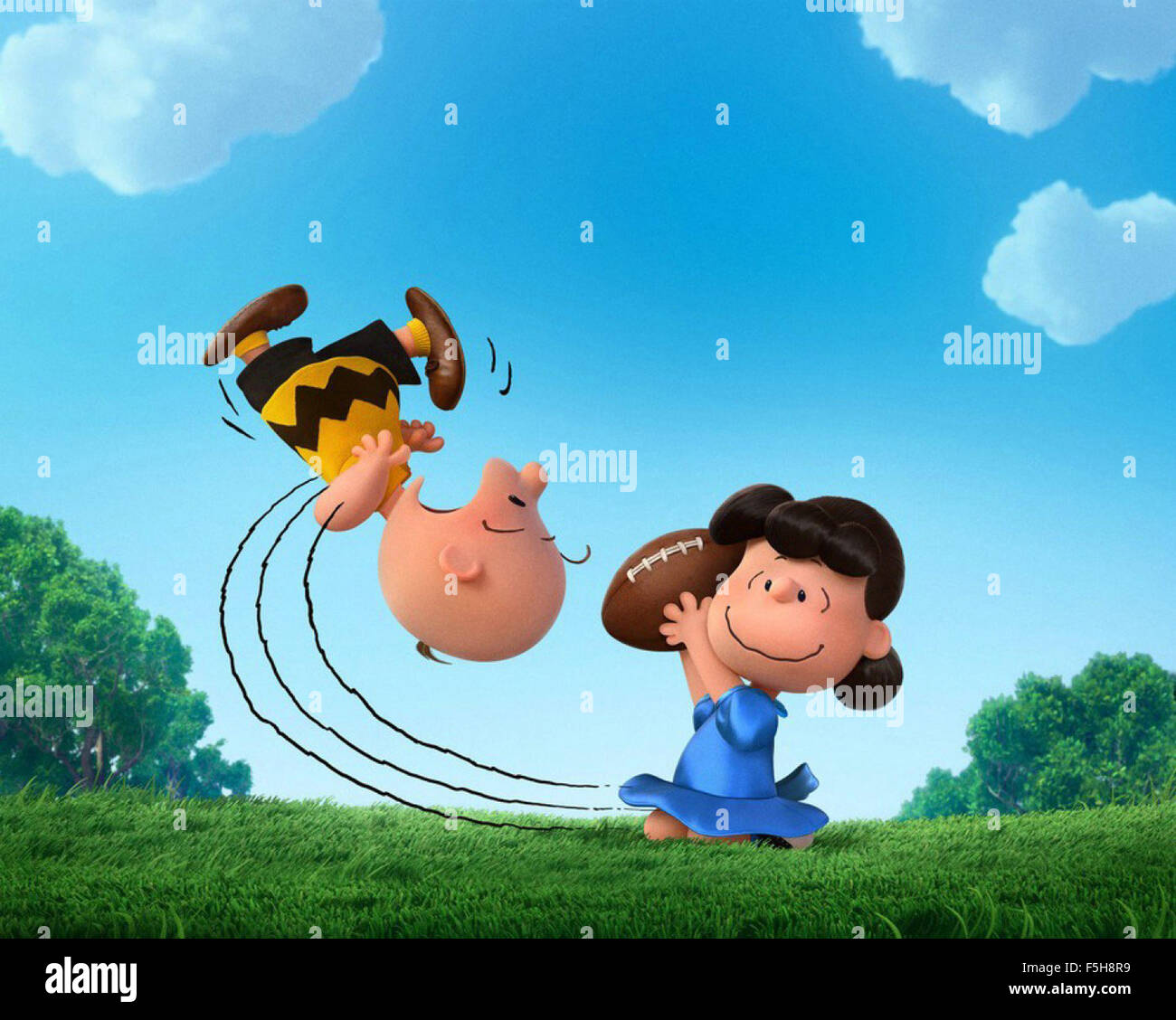 Les cacahuètes Film, également connu sous le nom de Snoopy et Charlie Brown : Les cacahuètes, est un film américain de 2015 d'animation par ordinateur 3D comédie film produit par Blue Sky Studios et distribué par 20th Century Fox basé sur Charles M. Schulz bande dessinée Peanuts. Cette photo est pour un usage éditorial uniquement et est l'auteur de la société film et/ou le photographe attribué par le film ou la société de production et ne peut être reproduite que par des publications dans le cadre de la promotion du film ci-dessus. Un crédit obligatoire pour l'entreprise de film est nécessaire. Le photographe devrait également être portés lorsqu'il est connu. Banque D'Images