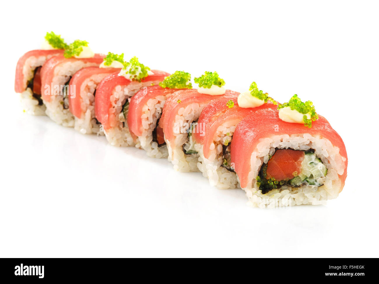 Sushi roll isolated Banque D'Images