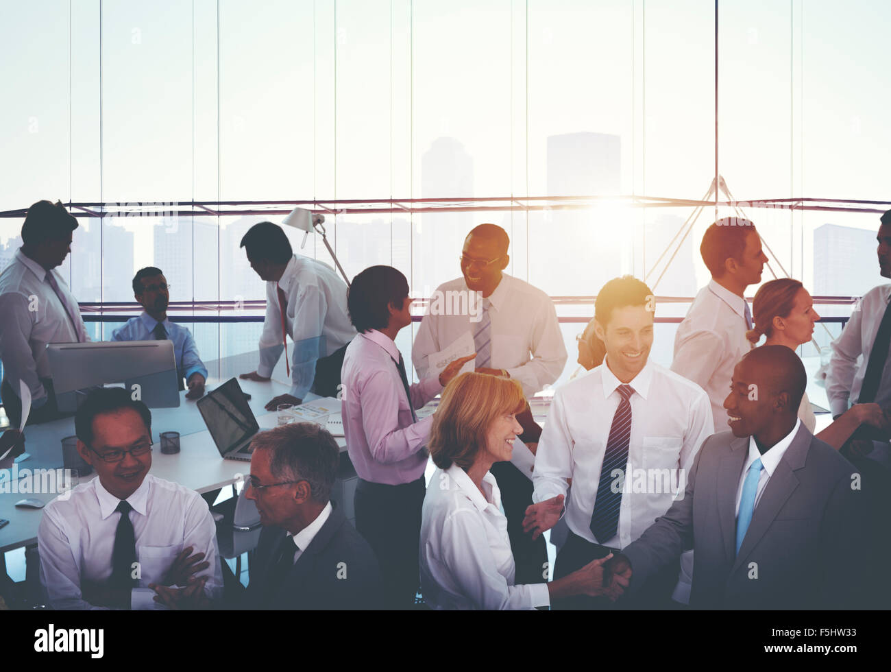 Poignée de gens d'affaires de l'entreprise Accord Concept Banque D'Images