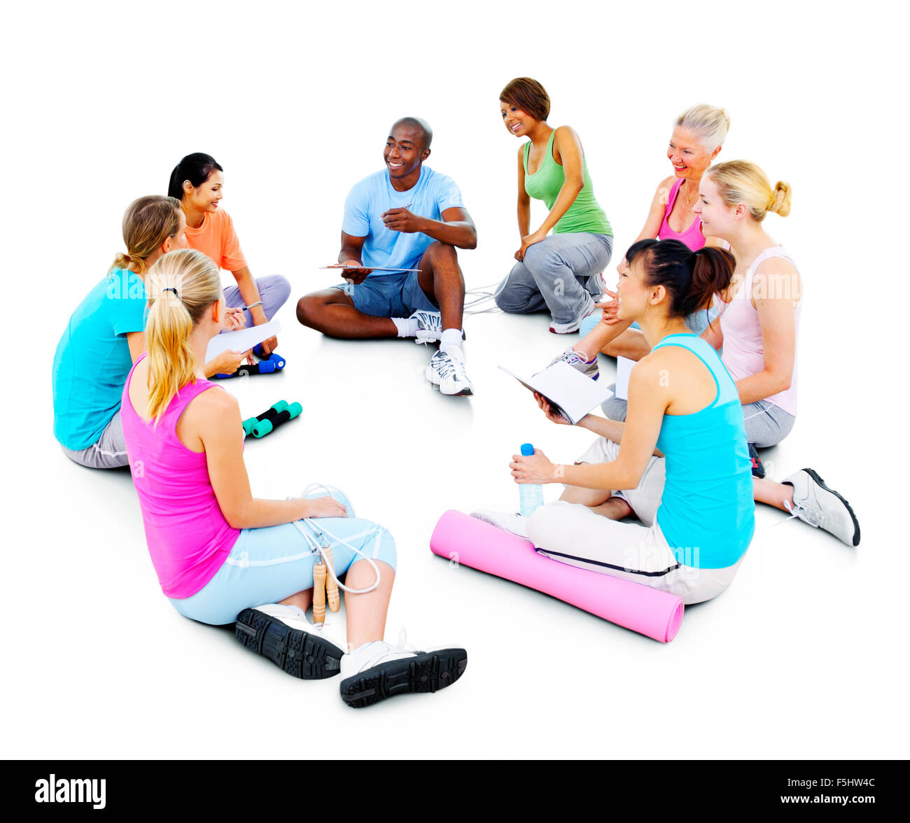Les gens en bonne santé de l'activité de l'exercice Workout Concept Banque D'Images