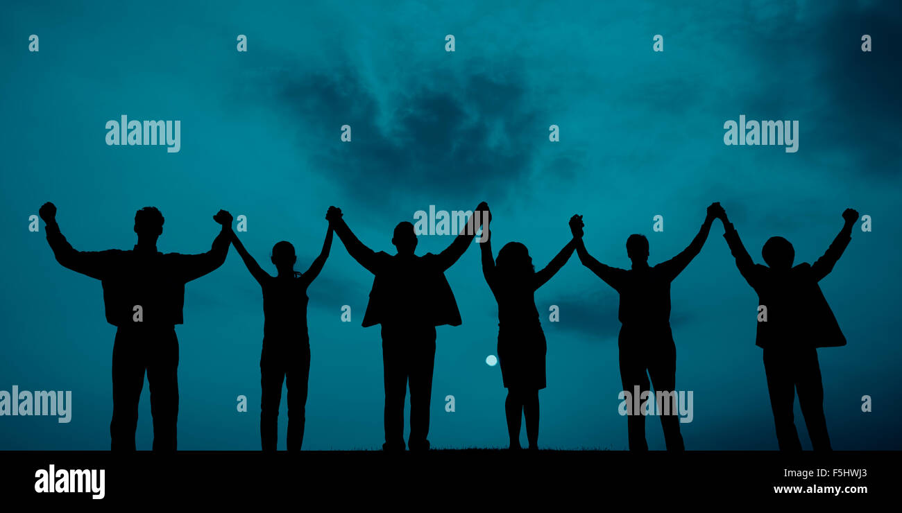 La Solidarite Des Gens D Affaires De L Unite De L Equipe Entreprise Concept Photo Stock Alamy