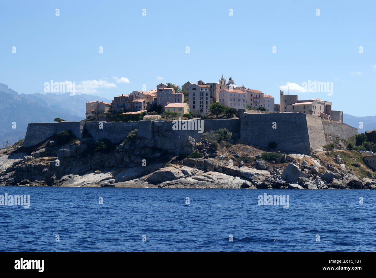 Citadelle de Calvi, Corse, France Banque D'Images