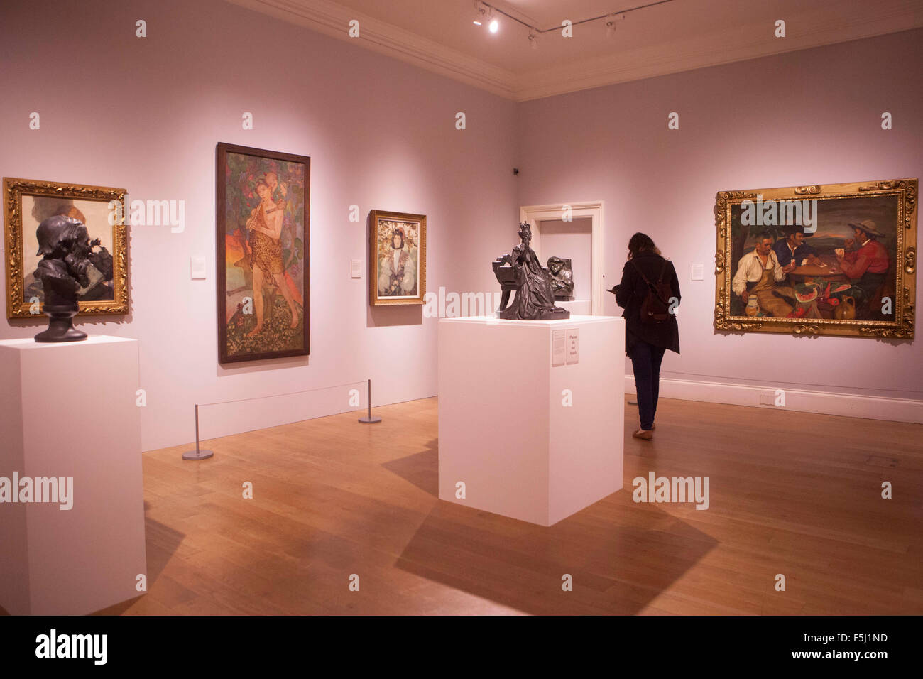 Edinburgh, Royaume-Uni. 5 novembre, 2015. Appuyez sur view écossais moderne : des femmes peintres et sculpteurs 1885-1965. Scottish National Gallery of Modern Art (Art Moderne Deux) Afficher une nouvelle exposition écossais moderne : des femmes peintres et sculpteurs 1885-1965. Pako Mera/Alamy Live News. Banque D'Images Edinburgh, Royaume-Uni. 5 novembre, 2015. Appuyez sur view écossais moderne : des femmes peintres et sculpteurs 1885-1965. Scottish National Gallery of Modern Art (Art Moderne Deux) Afficher une nouvelle exposition écossais moderne : des femmes peintres et sculpteurs 1885-1965. Pako Mera/Alamy Live News. Banque D'Images