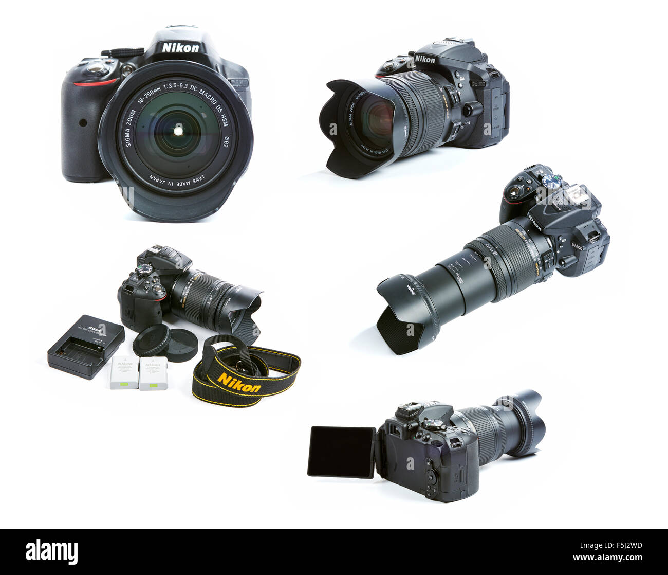 Objectif Sigma Zoom 18-250 Mm F/3.5-6.3 DC OS HSM - Monture Nikon F - Occasion