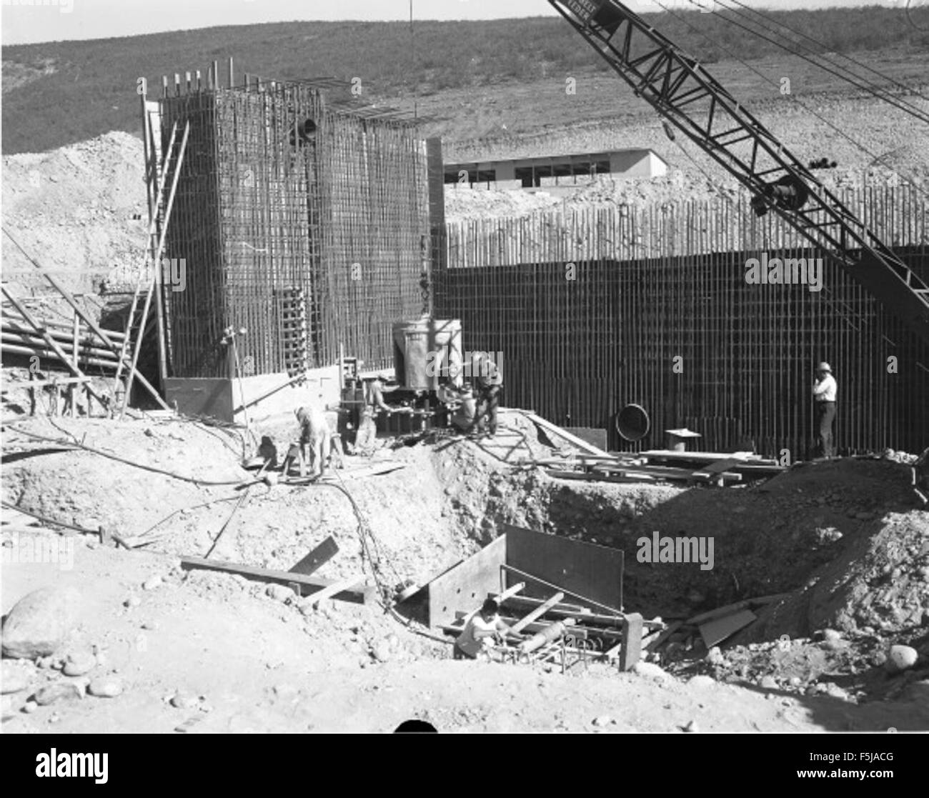 Négatif de la collection Atlas Negative, montrant des moments importants dans le développement et les essais du programme de missiles. Banque D'Images