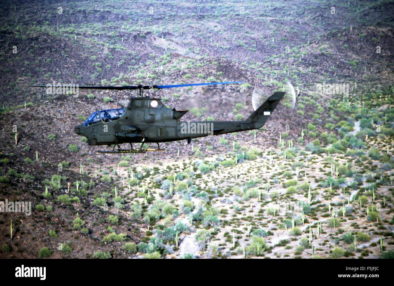 Bell AH-1S 71-20999 bn CA Avn 1-140 NG Gila Bend Banque D'Images