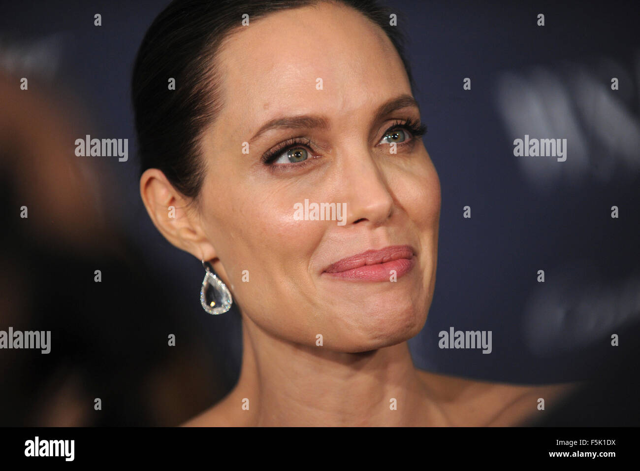 Angelina Jolie bei der Verleihung der WSJ Mag 2015 Prix des innovateurs au Musée d'Art Moderne de New York, 04.11.2015/photo alliance Banque D'Images