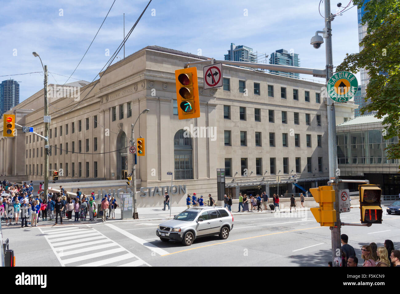 La gare Union de Toronto, Ontario Canada Banque D'Images