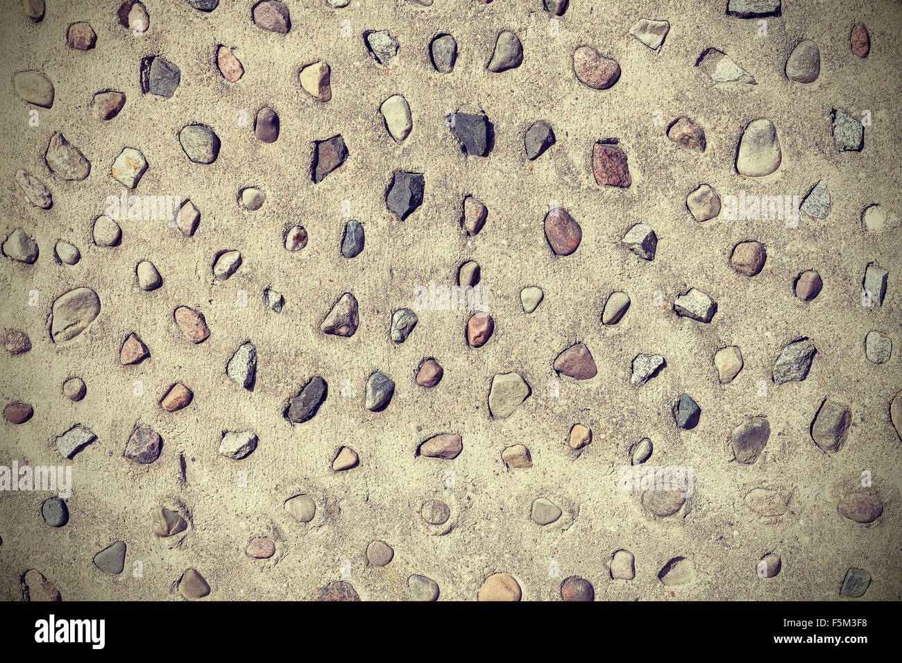 En pierres du mur de ciment naturel, résumé fond ou la texture. Banque D'Images