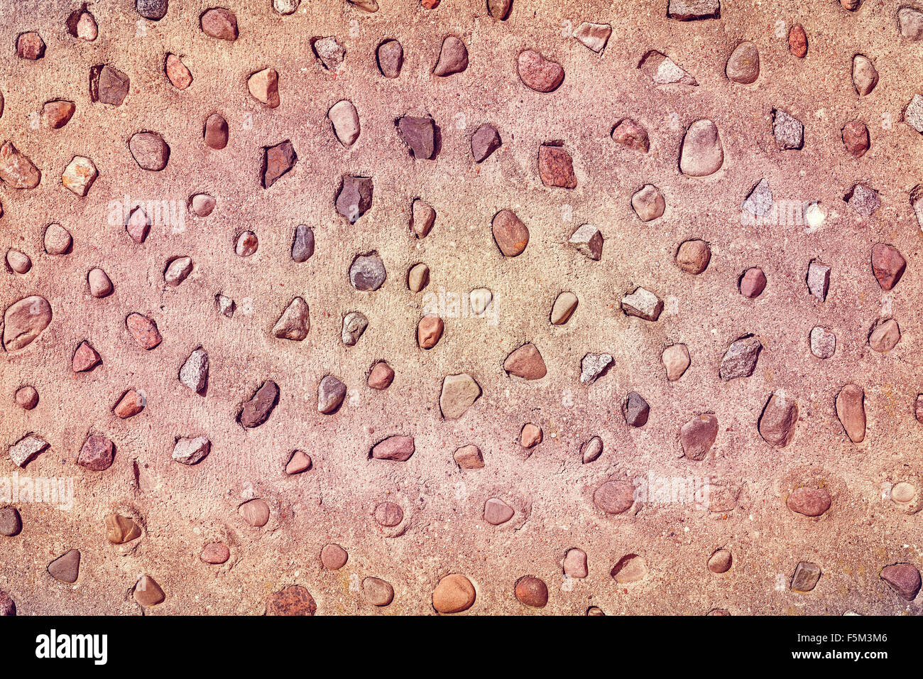 En pierres du mur de ciment naturel, résumé fond ou la texture. Banque D'Images