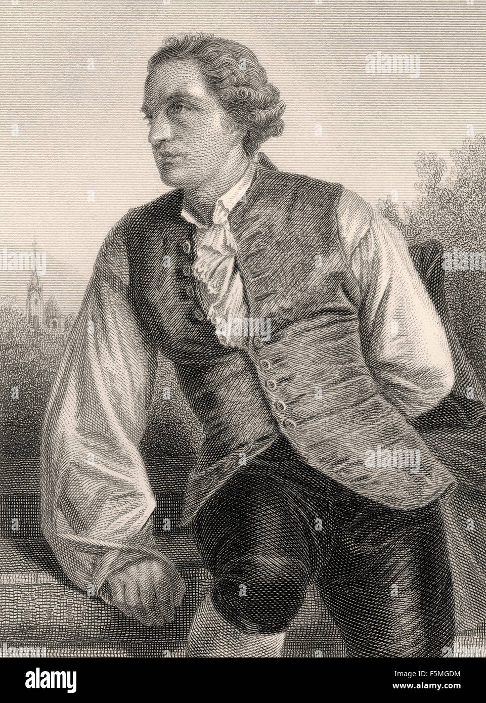 Hermann, Hermann et Dorothée, un poème épique, par Johann Wolfgang von Goethe Banque D'Images