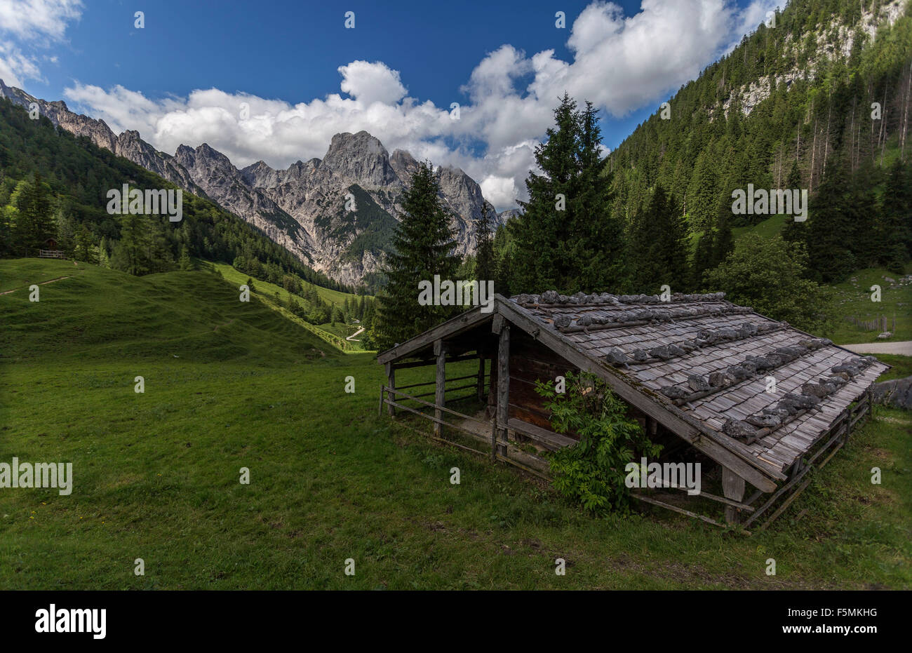 Le parc national de Berchtesgaden Allemagne Banque D'Images