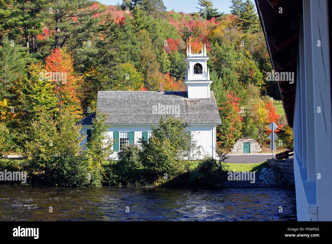 Église Union Stark Stark New Hampshire New England USA Banque D'Images