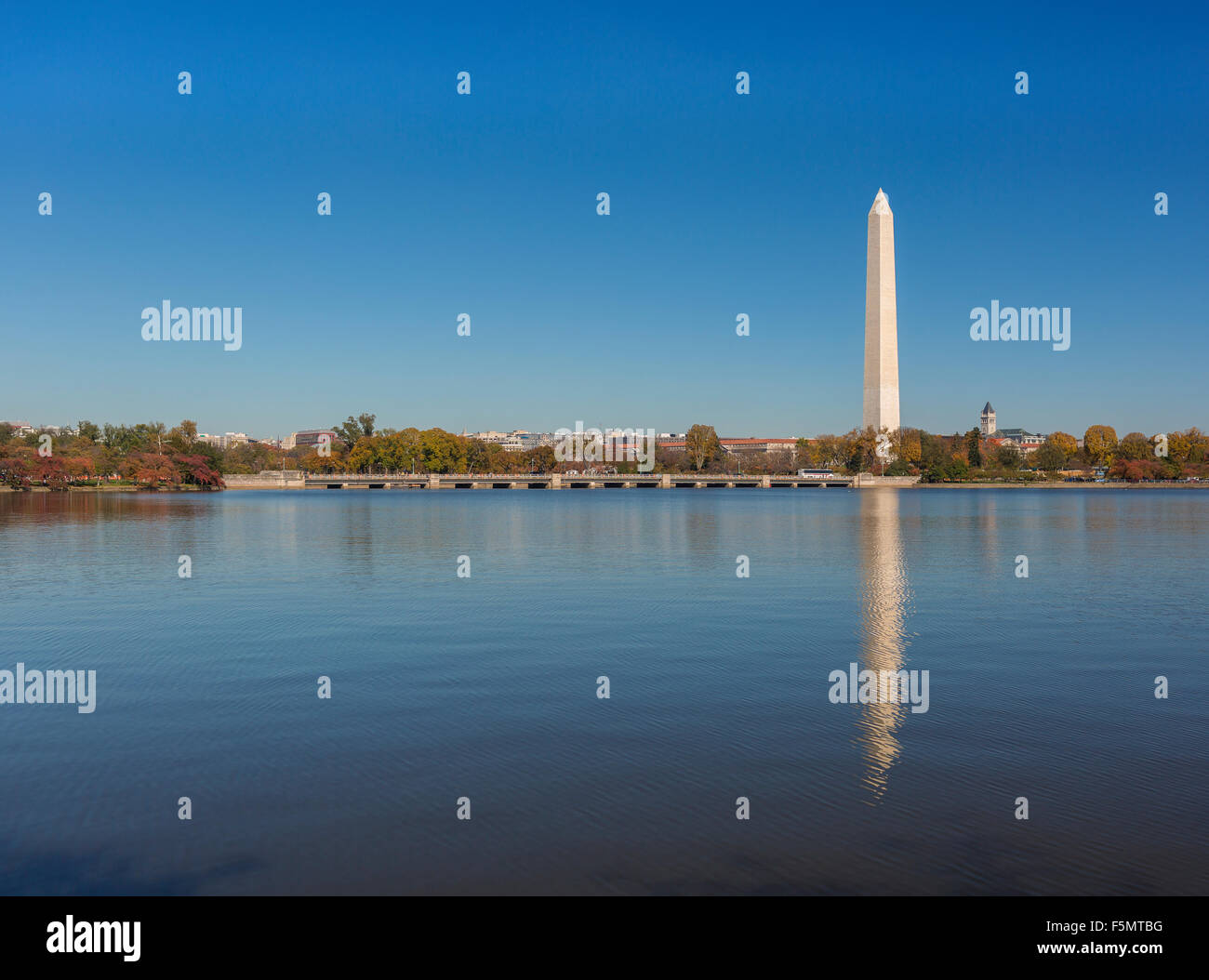 WASHINGTON, DC, USA - Washington Monument. Banque D'Images