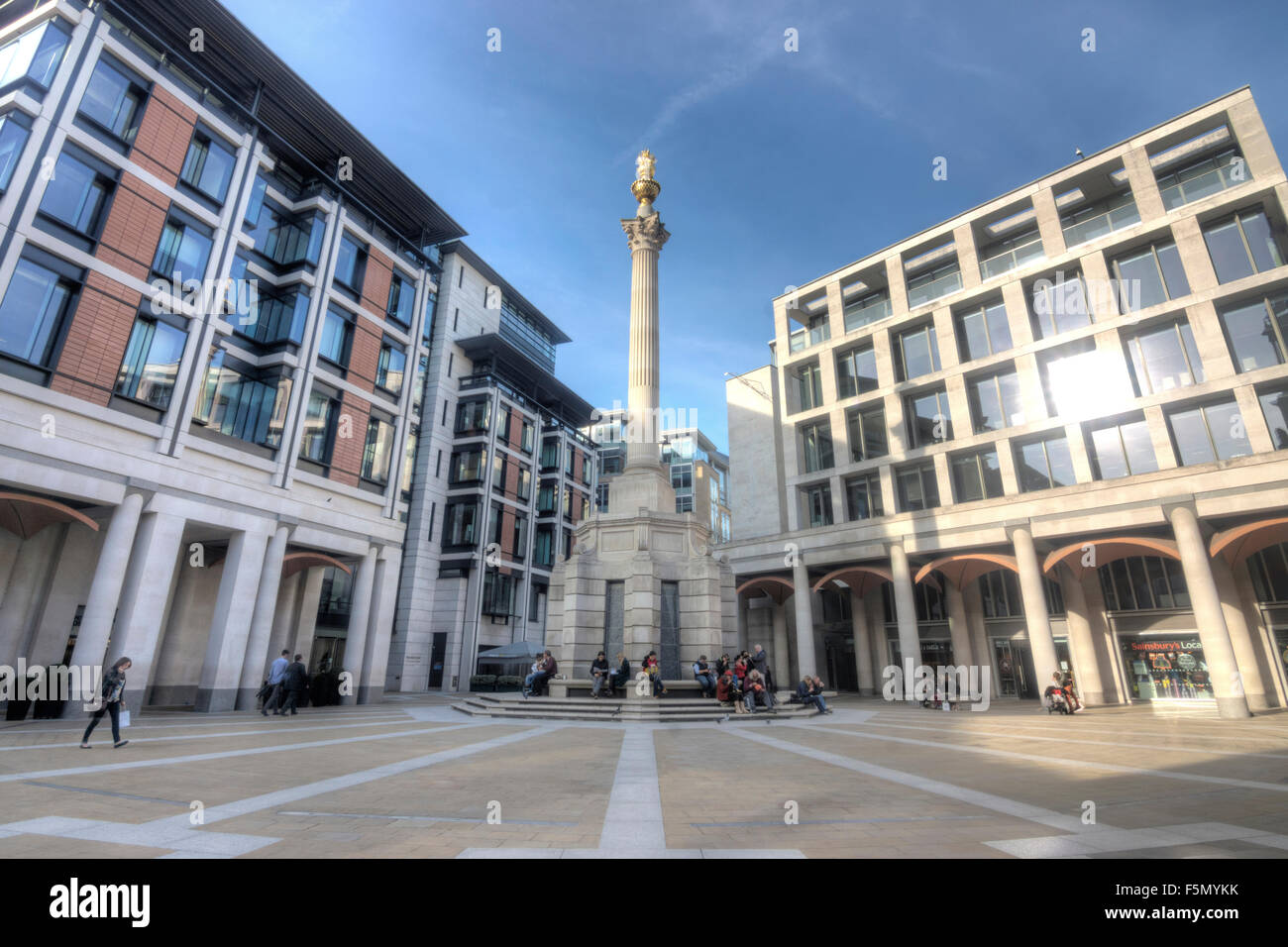 Paternoster Square, Londres. Ville de London Banque D'Images