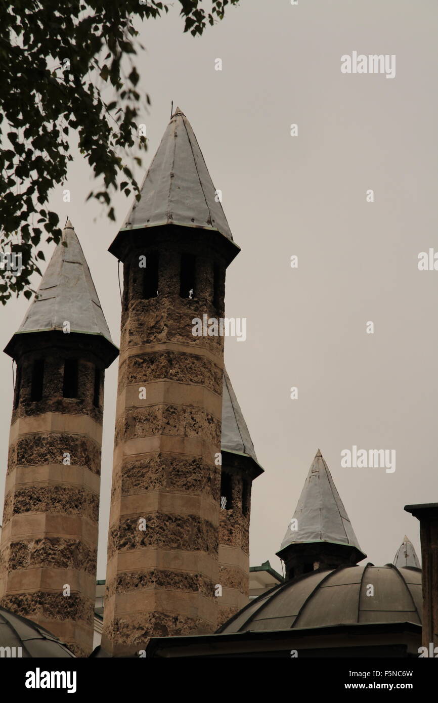 Bosnie-herzégovine Sarajevo cheminées Banque D'Images