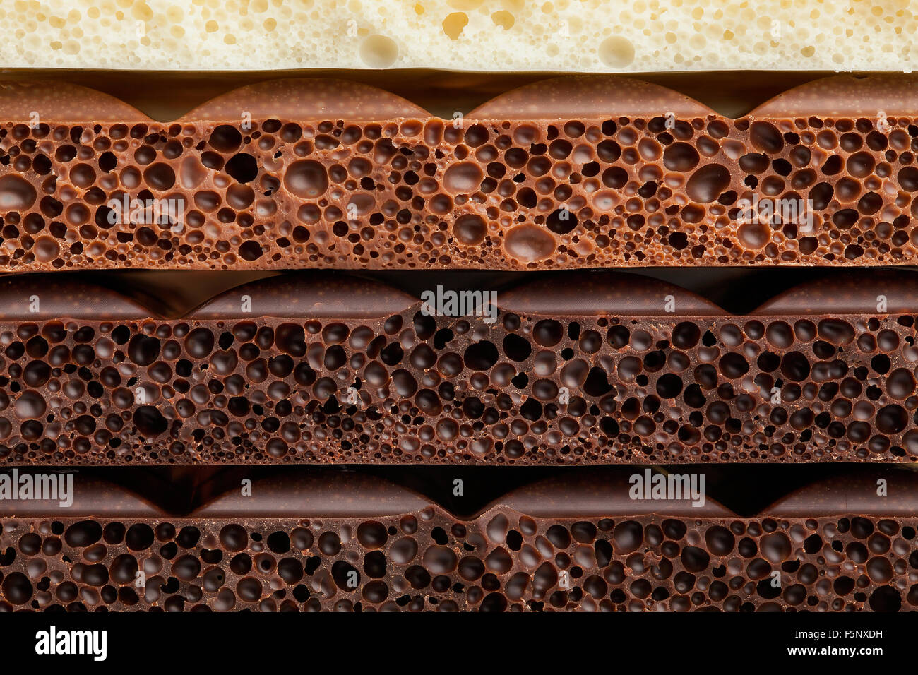 La texture de chocolat Banque D'Images