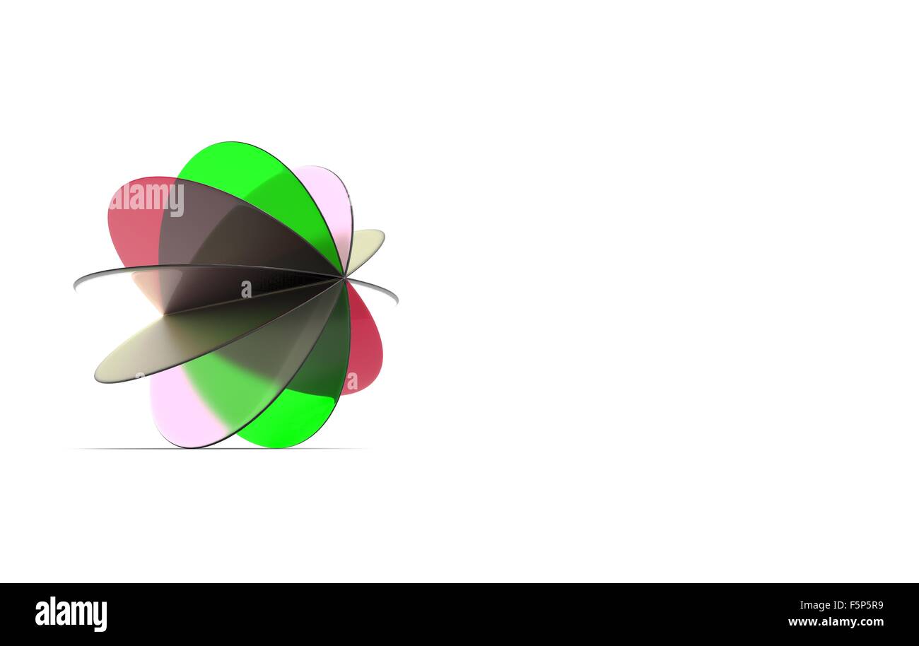 Le vitrail de verre de couleur Banque D'Images