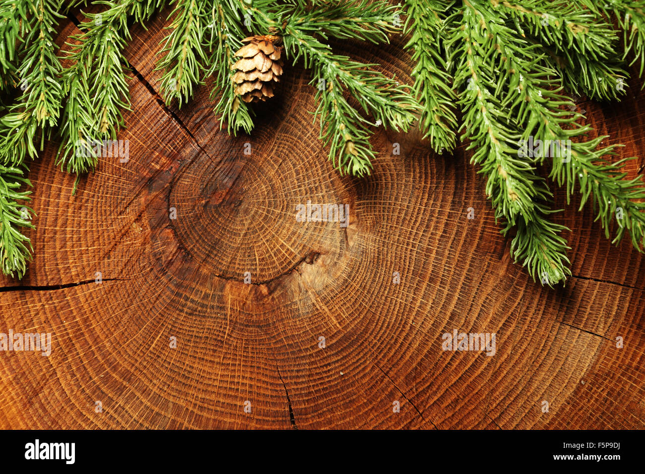 Arrière-plan de l'arbre de Noël Banque D'Images