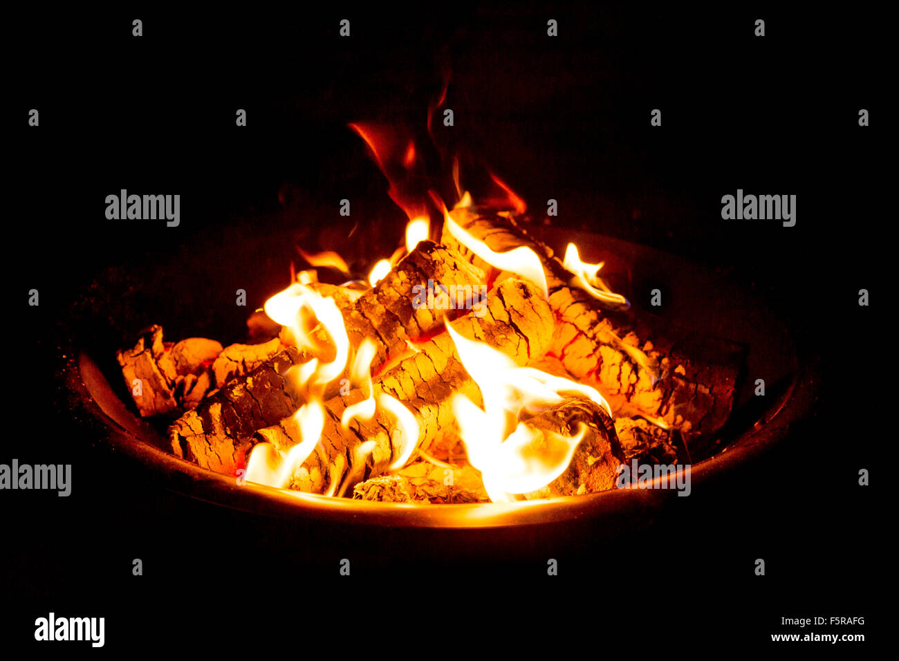 Puits du feu Banque D'Images