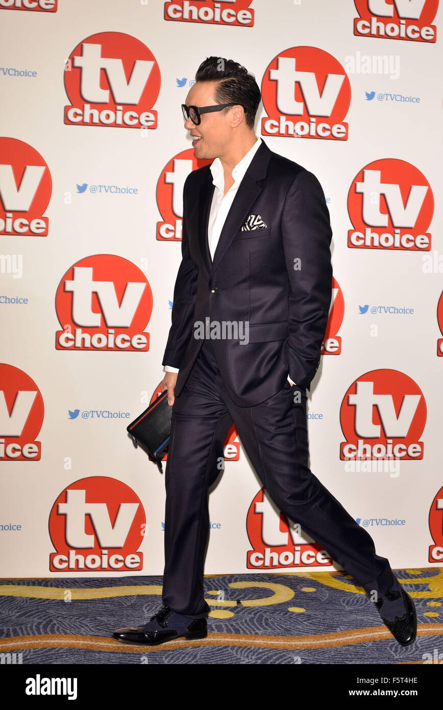 La TV Choice Awards 2015 qui a eu lieu à l'hôtel Hilton Park Lane. Avec : Gok où Wan : London, Royaume-Uni Quand : 07 sept 2015 Banque D'Images