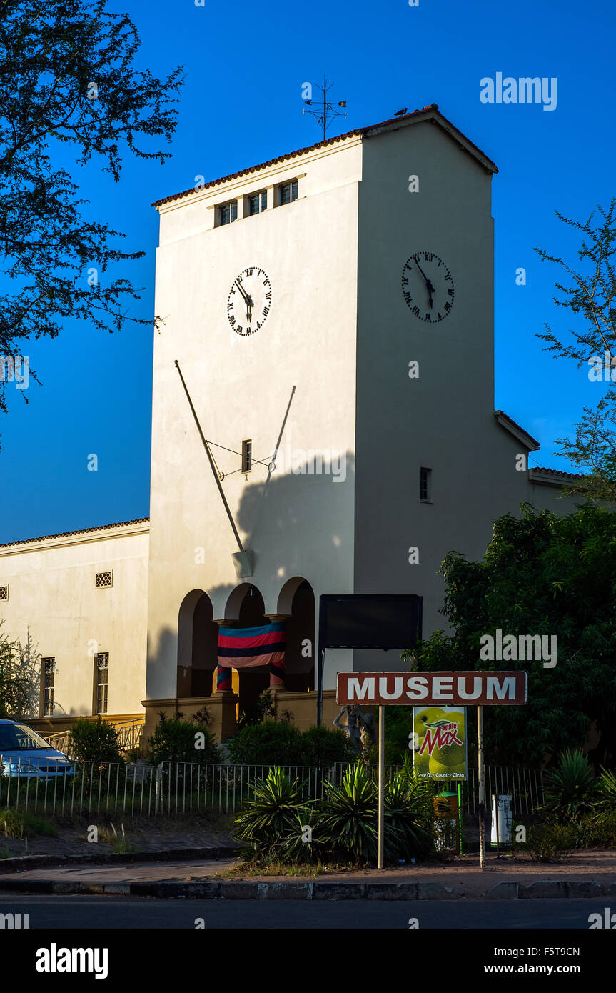 Musée Livingstone, Mosi-Oa-Tunya Road, Livingstone, Zambie Banque D'Images
