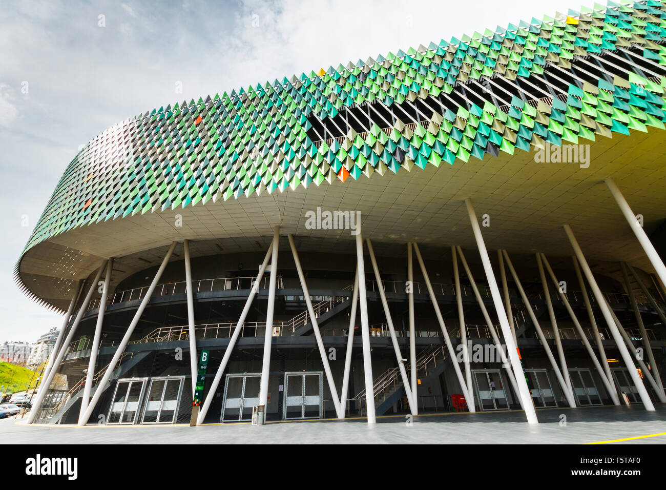 Bilbao Arena ou le Sport Palace. Bilbao. Gascogne, Pays Basque, Espagne, Europe. Banque D'Images