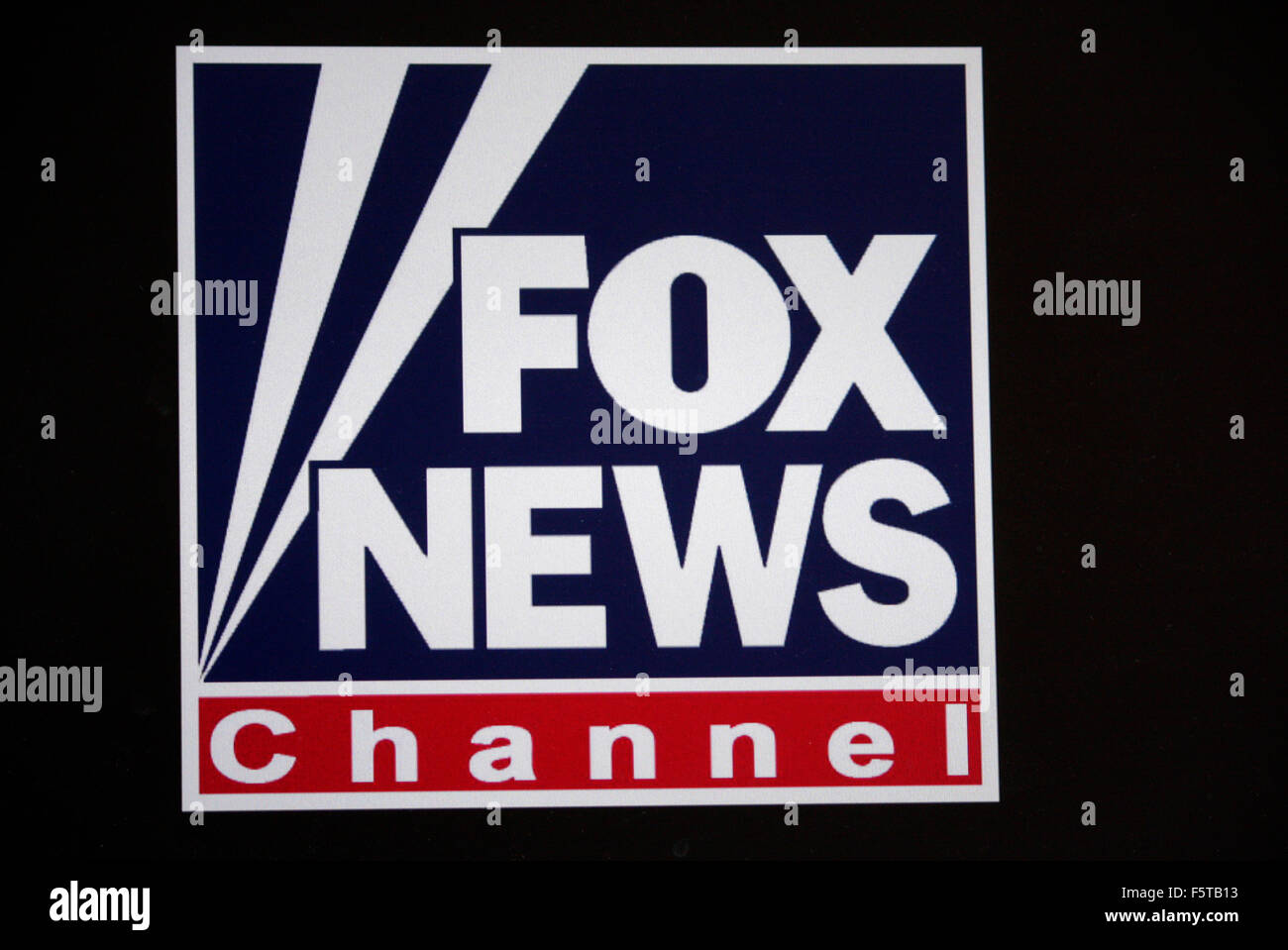 Markenname : 'Fox News', Berlin. Banque D'Images