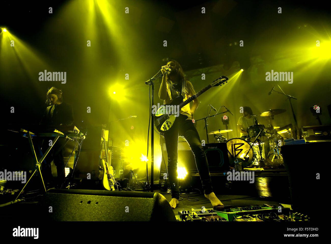 Tame Impala headline au Barrowlands Ballroom à Glasgow avec Tame Impala : où : Glasgow, Écosse, Royaume-Uni Quand : 08 Oct 2015 Banque D'Images