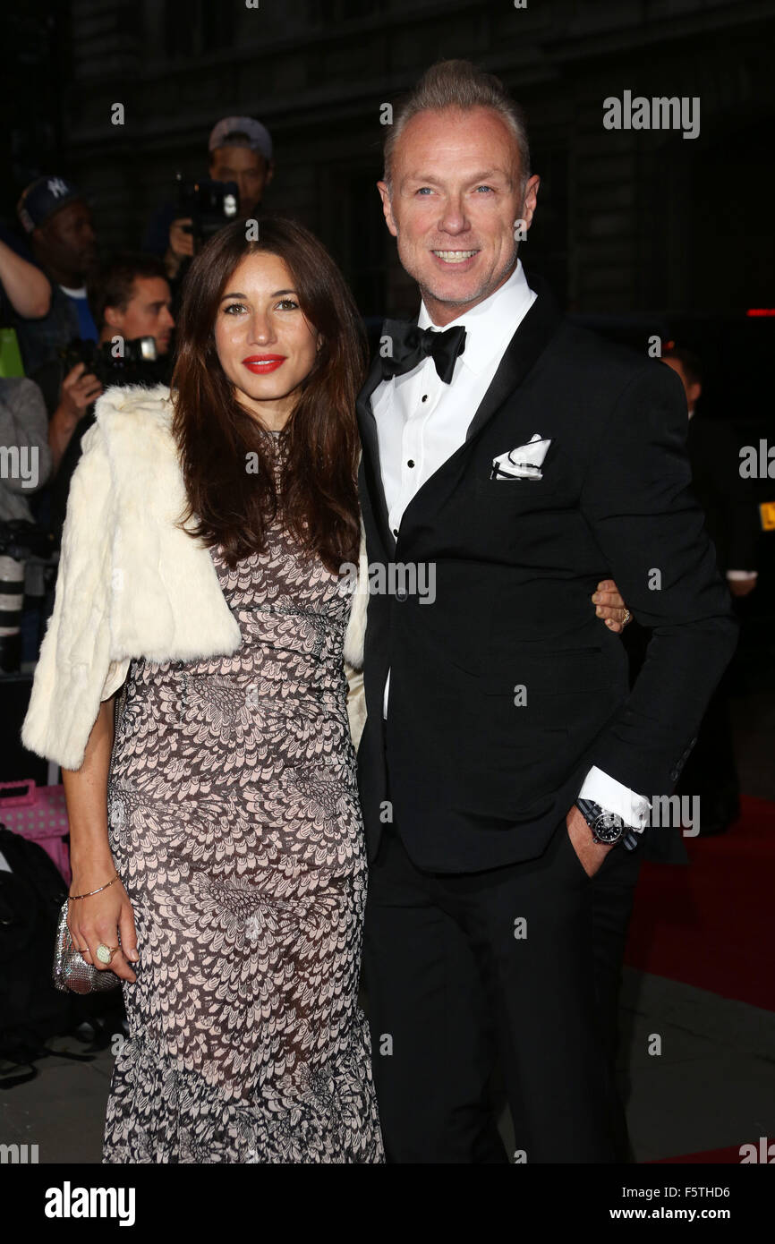 GQ Les hommes de l'année 2015 au Royal Opera House - Arrivées en vedette : Blur, Damon Albarn, Graham Coxon, Alex James, Dave Rowntree Où : London, Royaume-Uni Quand : 08 Oct 2015 Banque D'Images