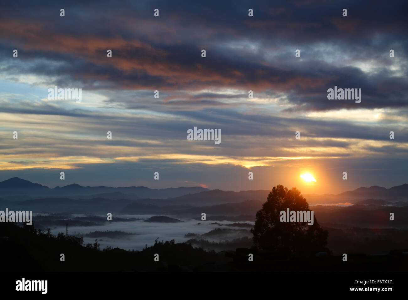 Des scènes de bord de mer au Maroc Banque D'Images