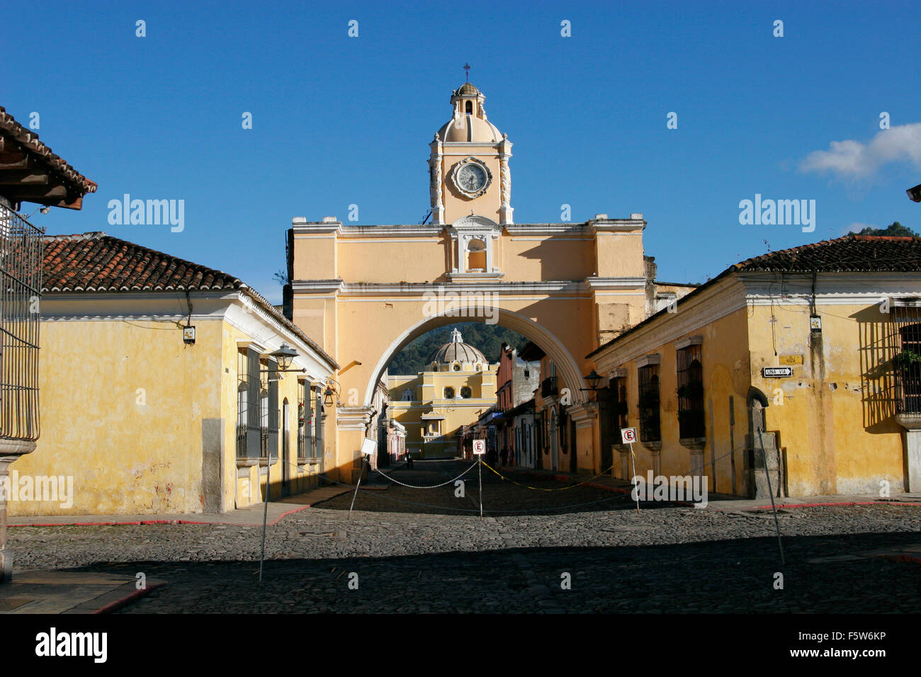 Arc de Santa Catalina, Calle del Arco, Antigua, Guatemala, Amérique Centrale Banque D'Images