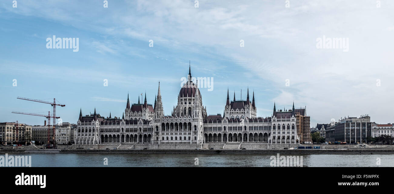 Hunagrian parlement de Budapest Banque D'Images