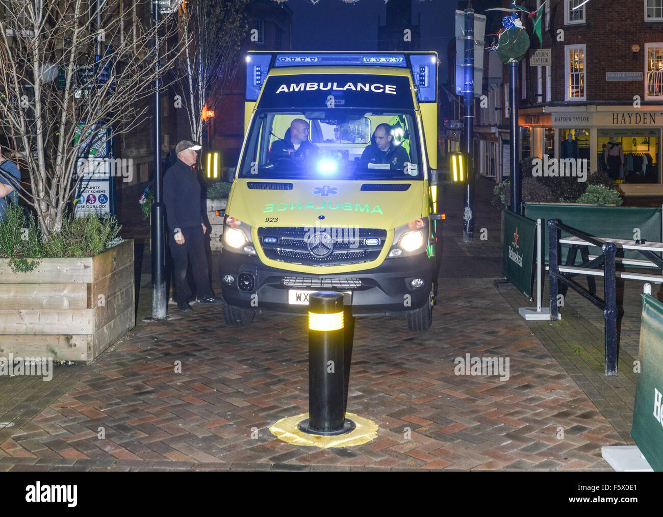 Gloucester, Royaume-Uni. 09Th Nov, 2015. Nigel Farage s'exprimant lors de la Dire non à l'Europe rassemblement à GL1, Gloucester, Royaume-Uni Crédit : Jules annan/Alamy Live News Banque D'Images