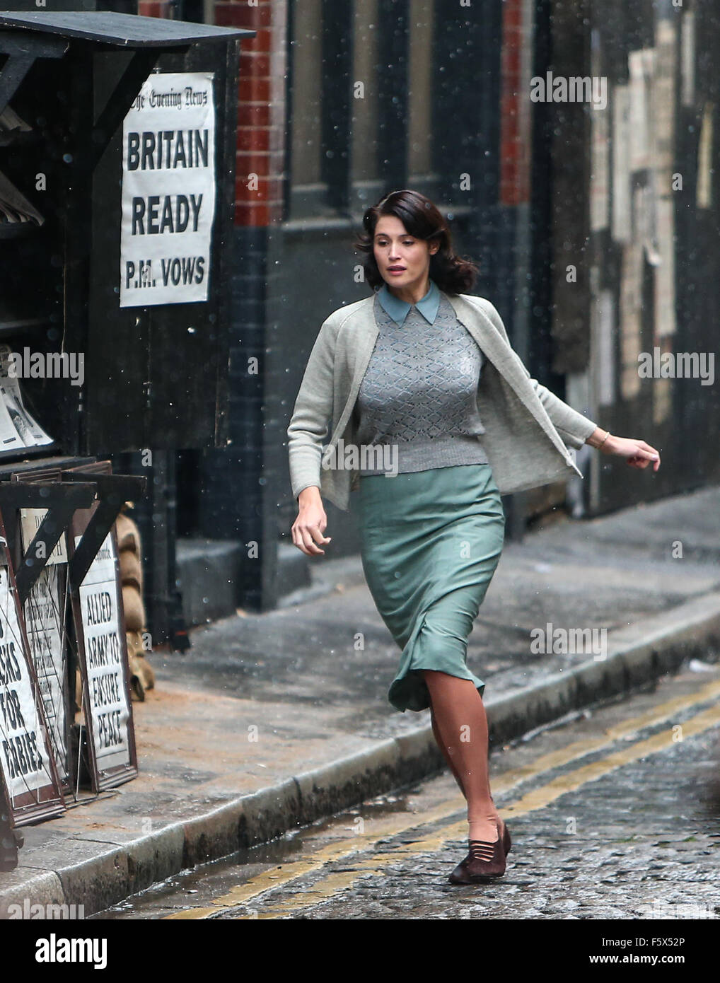 Gemma Arterton et Sam Claflin une scène de film pour le film 