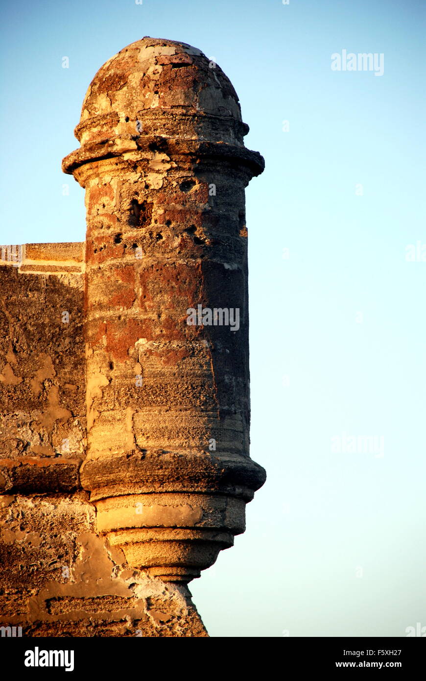 Fort de Saint Augustine, en Floride Banque D'Images