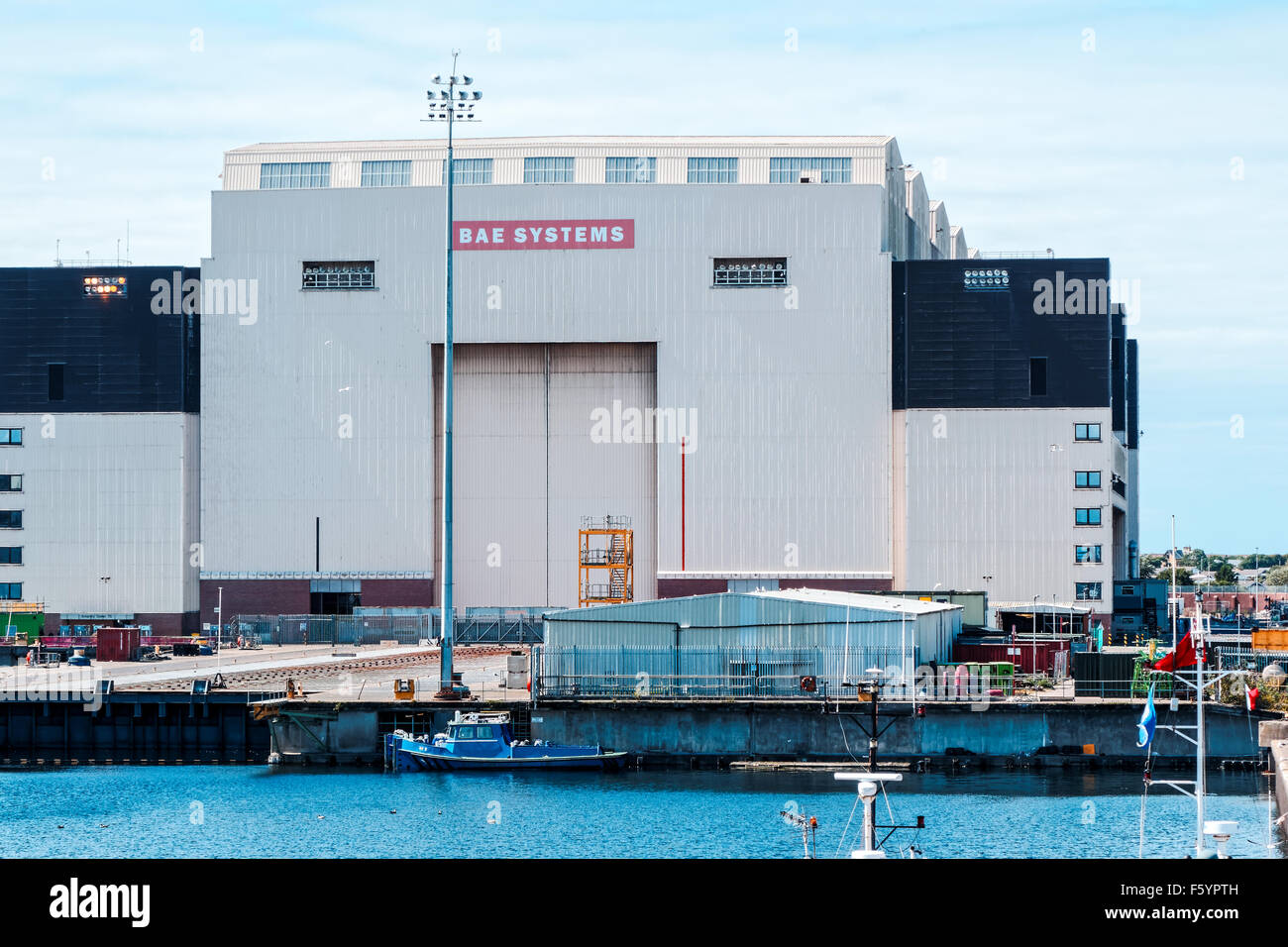 BAE Systems Barrow Banque D'Images